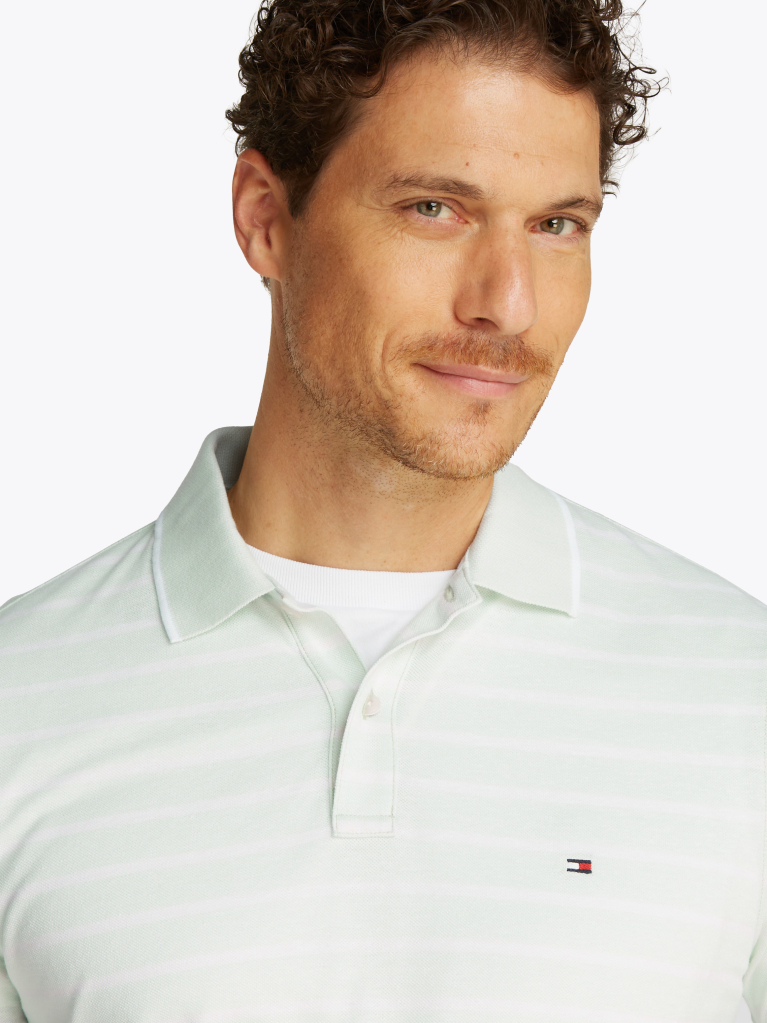 Multi Regular Fit Linen Polo Shirt  Men