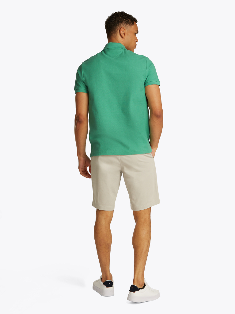 Green TH Monogram Polo Shirt  Men
