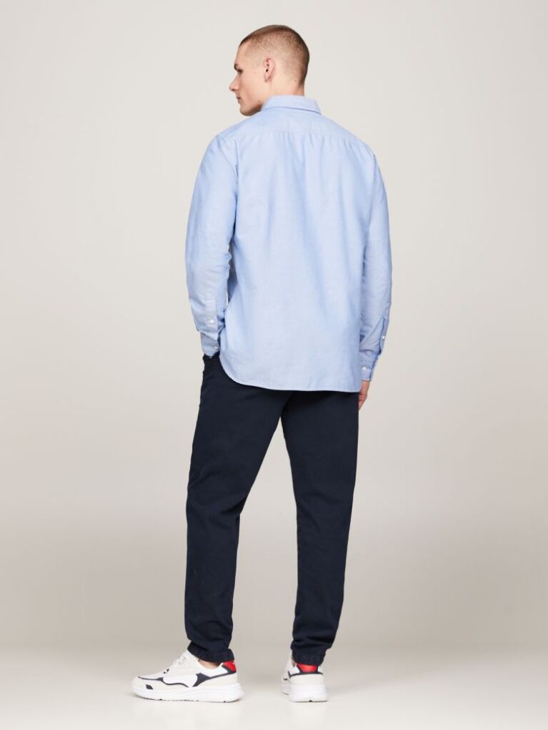 Blue Heritage Regular Fit Oxford Shirt  Men