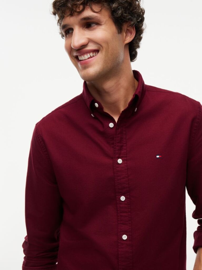 Red Heritage Regular Fit Oxford Shirt  Men
