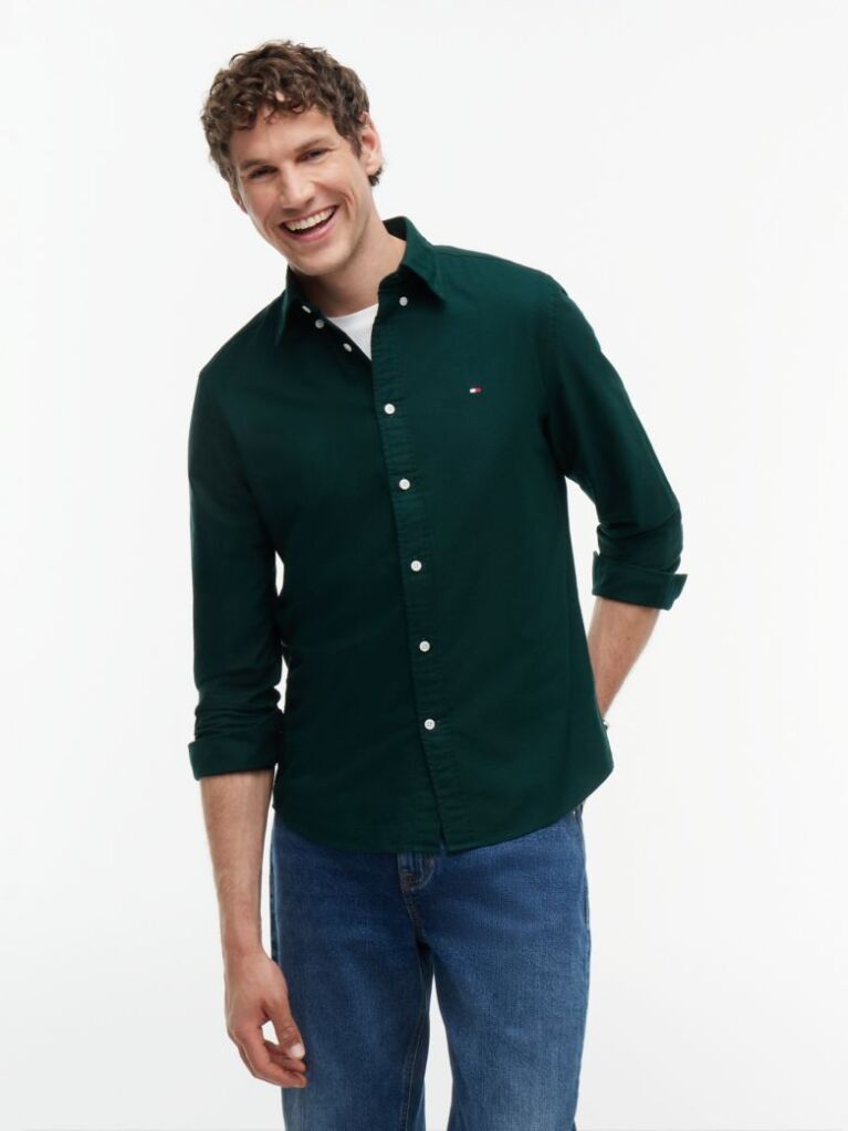 Green Heritage Regular Fit Oxford Shirt  Men