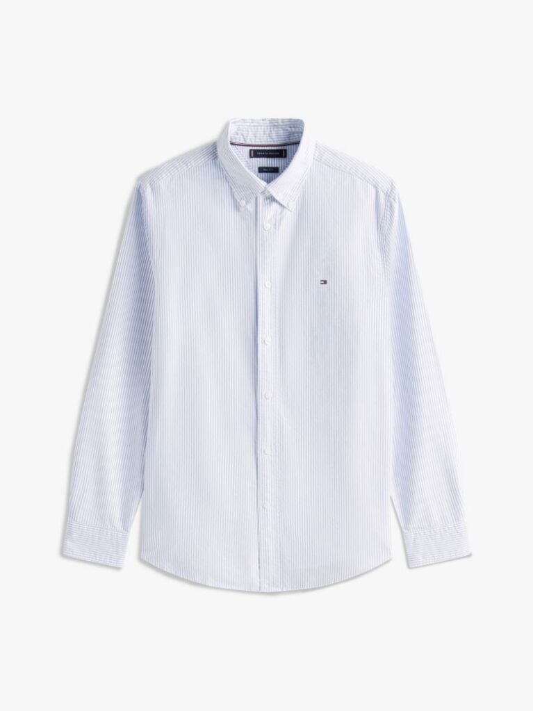 Multi Heritage Stripe Regular Fit Oxford Shirt  Men