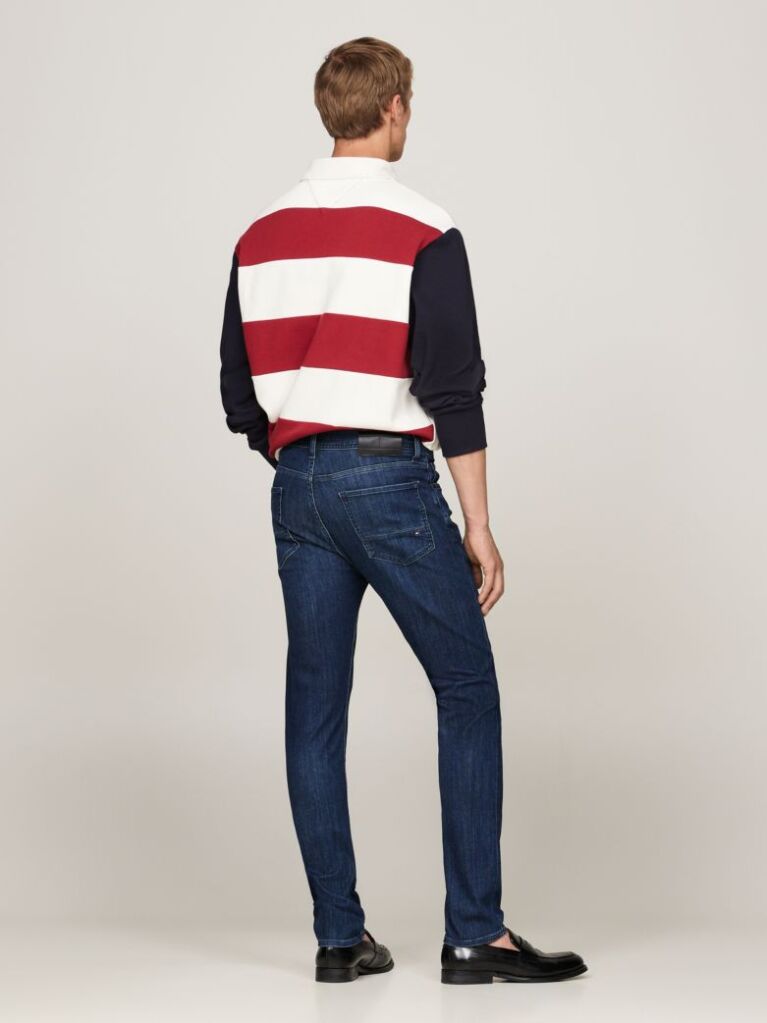 Blue TH Flex Bleecker Slim Jeans  Men