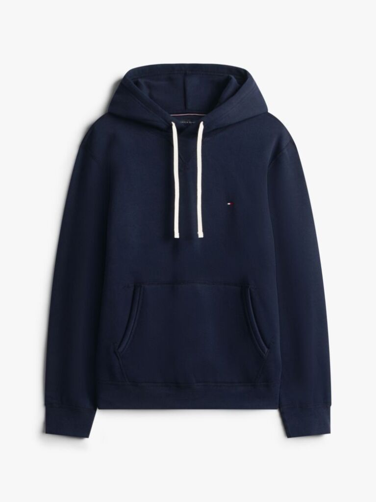 Μπλε Hoody Από Fleece Με Κορδόνι  Άνδρες