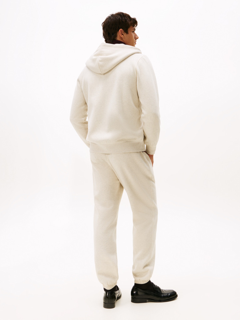 Μπεζ Hoody Fleece Με Φερμουάρ  Άνδρες