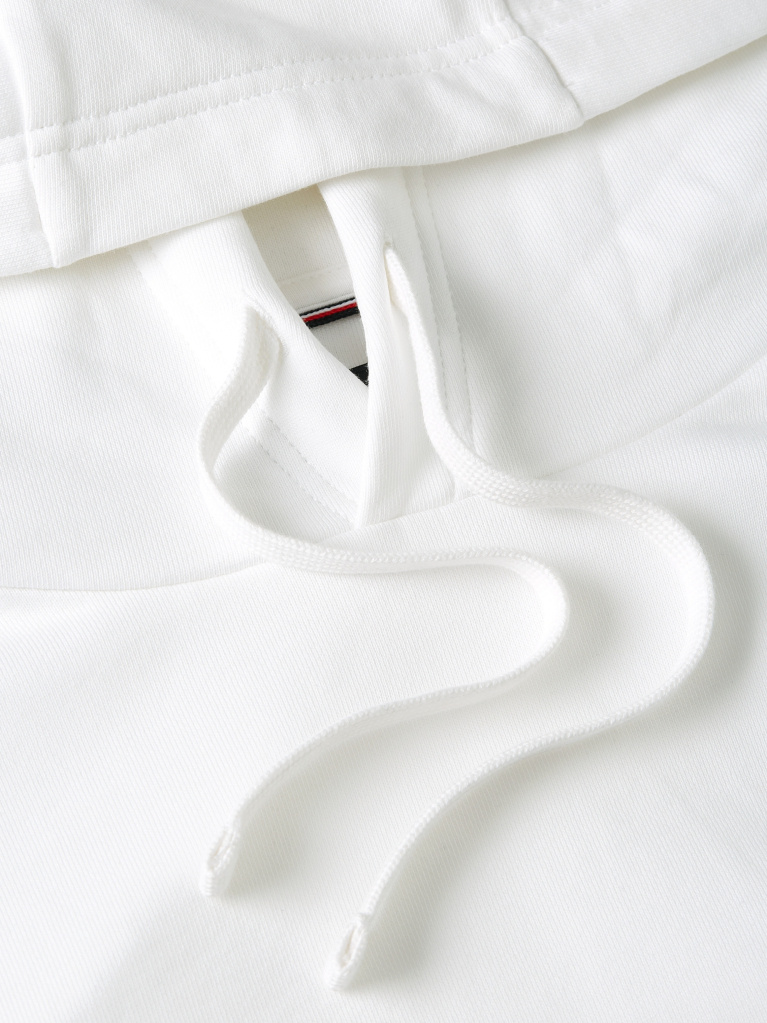 White Flag Embroidery Terry Hoody  Men
