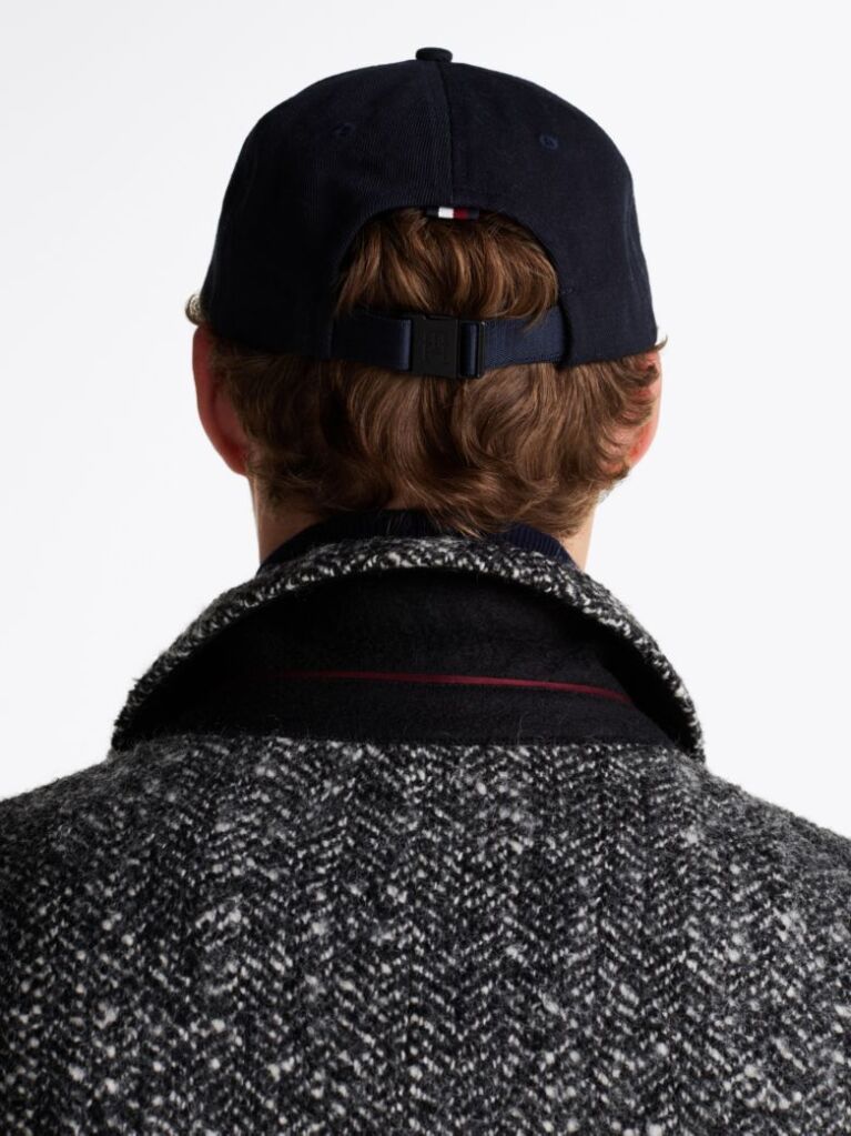 Grey Wool Single Breasted Coat  Men