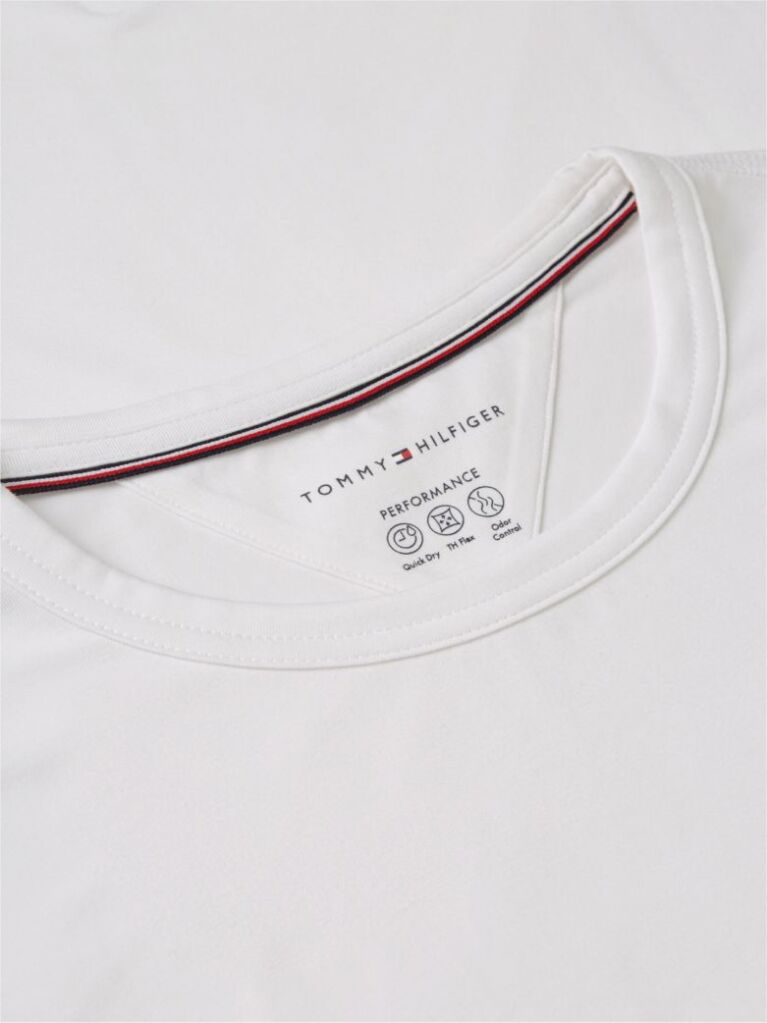 White Moisture Wicking T-Shirt  Men