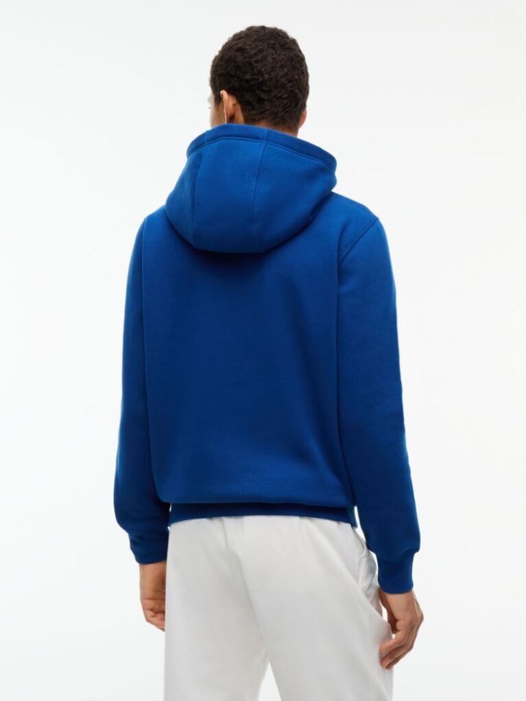 Μπλε Hoody Με Λογότυπο  Άνδρες