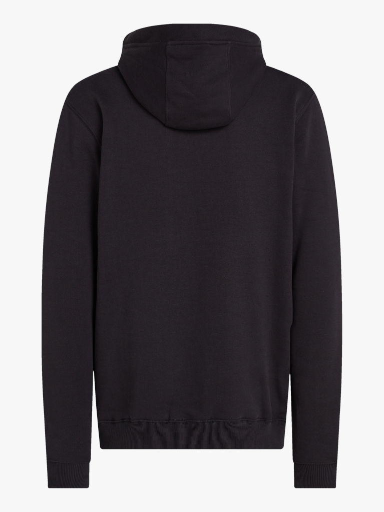 Μαύρο Hoody Με Κεντητό Μονόγραμμα TH Σε Αντίθεση  Άνδρες