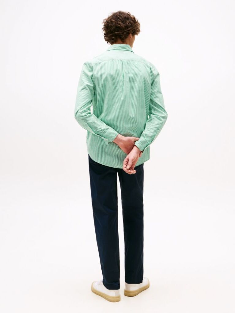 Multi TH Flex Regular Fit Stripe Shirt  Men