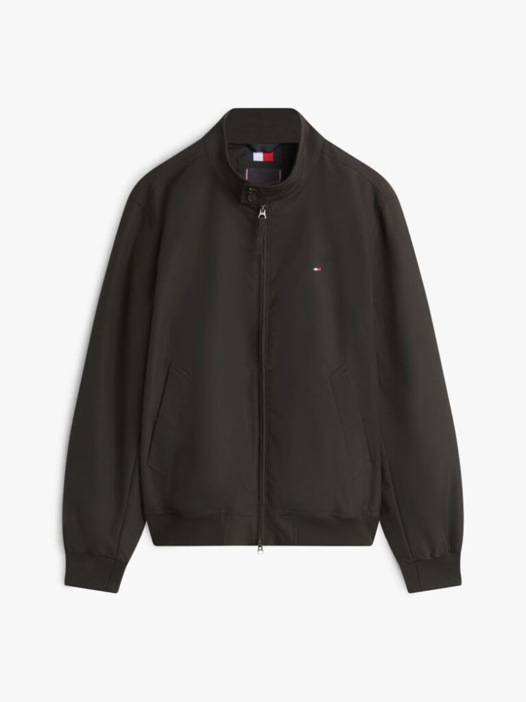 Μαύρο Άνετο Harrington Τζάκετ  Άνδρες