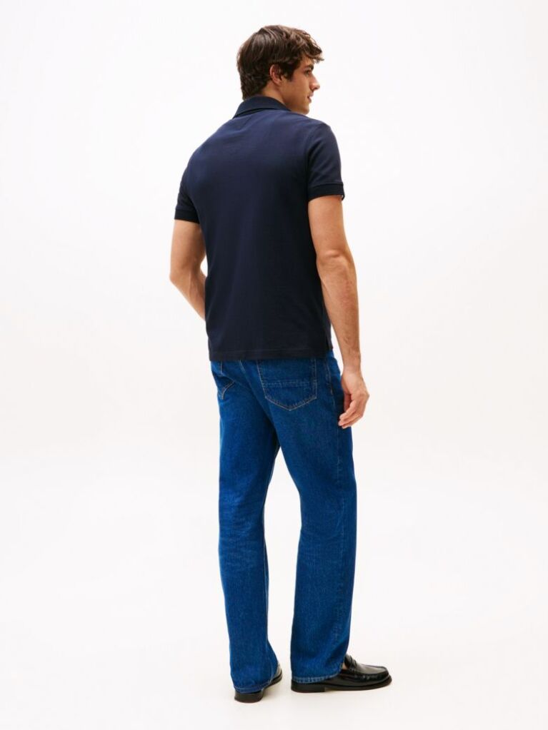 Blue Regular Fit Hilfiger Monotype Polo Shirt  Men