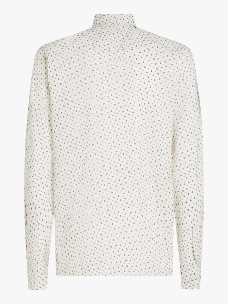 White TH Flex Slim Fit Poplin Shirt  Men