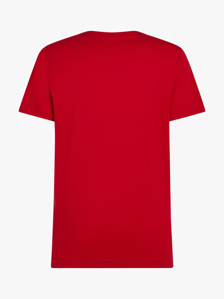 Red Flag Logo Print T-Shirt  Men