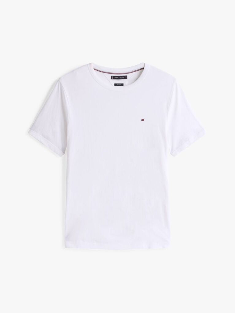White Flag Embroidery T-Shirt  Men
