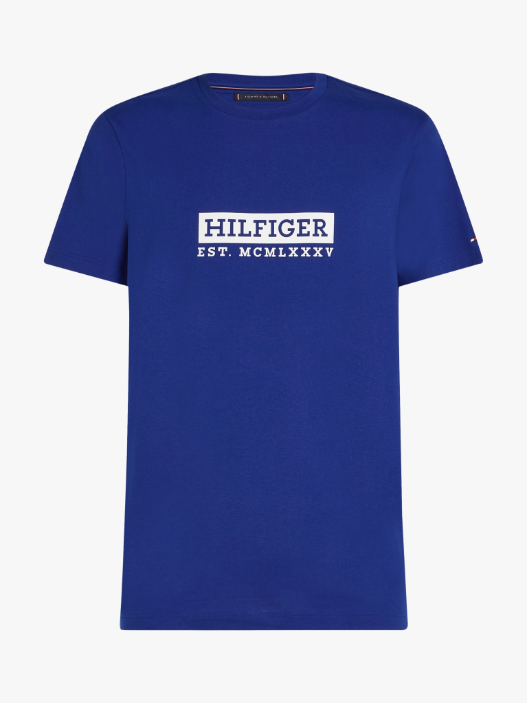 Blue Logo Graphic T-Shirt  Men