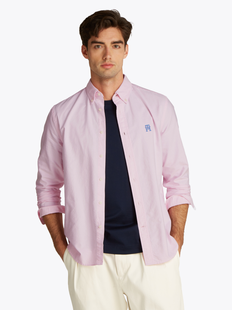 Pink Heritage Regular Fit Oxford Shirt  Men