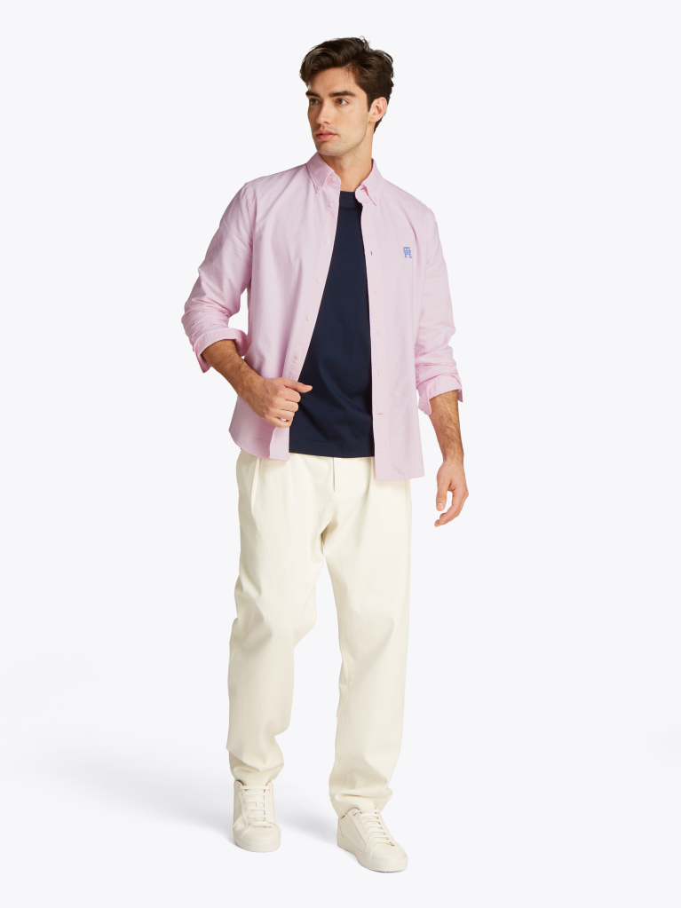 Pink Heritage Regular Fit Oxford Shirt  Men