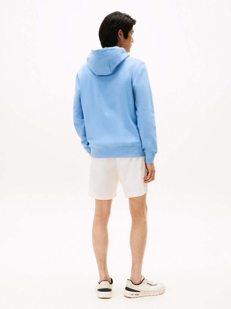 Μπλε Hoody Με Λογότυπο  Άνδρες