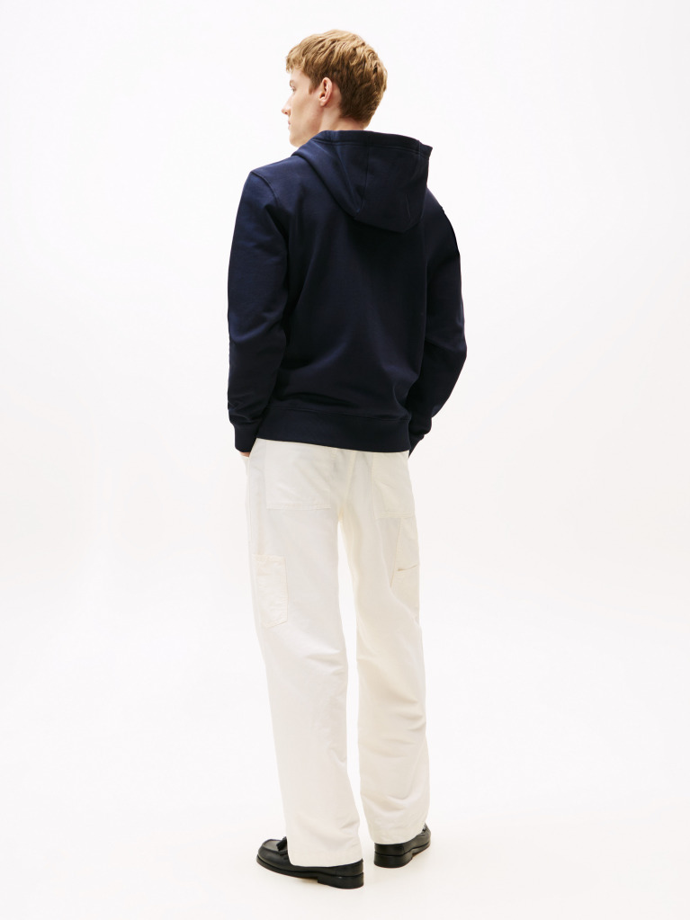 Blue Hilfiger Stacked Hooded Zip Thru  Men