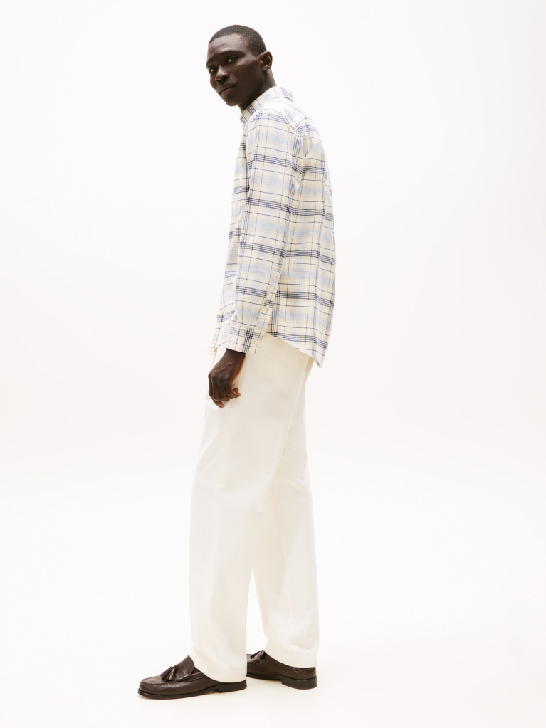 Multi Heritage Oxford Check Shirt  Men