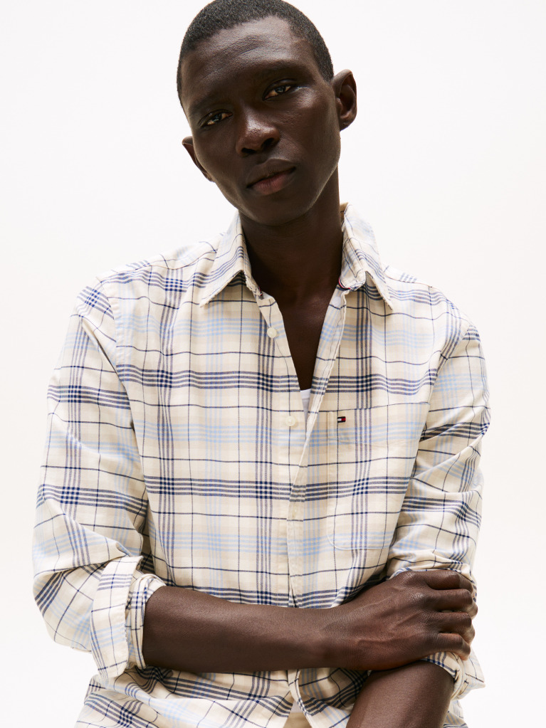 Multi Heritage Oxford Check Shirt  Men