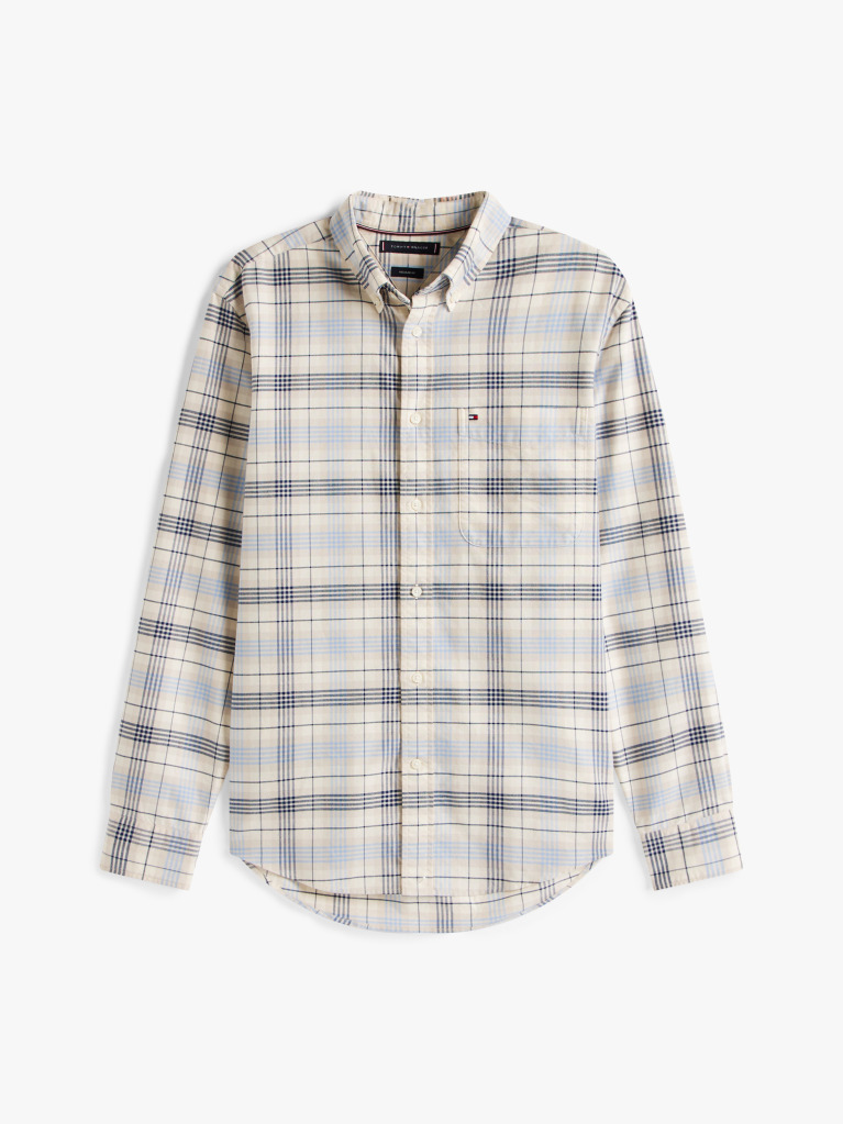 Multi Heritage Oxford Check Shirt  Men