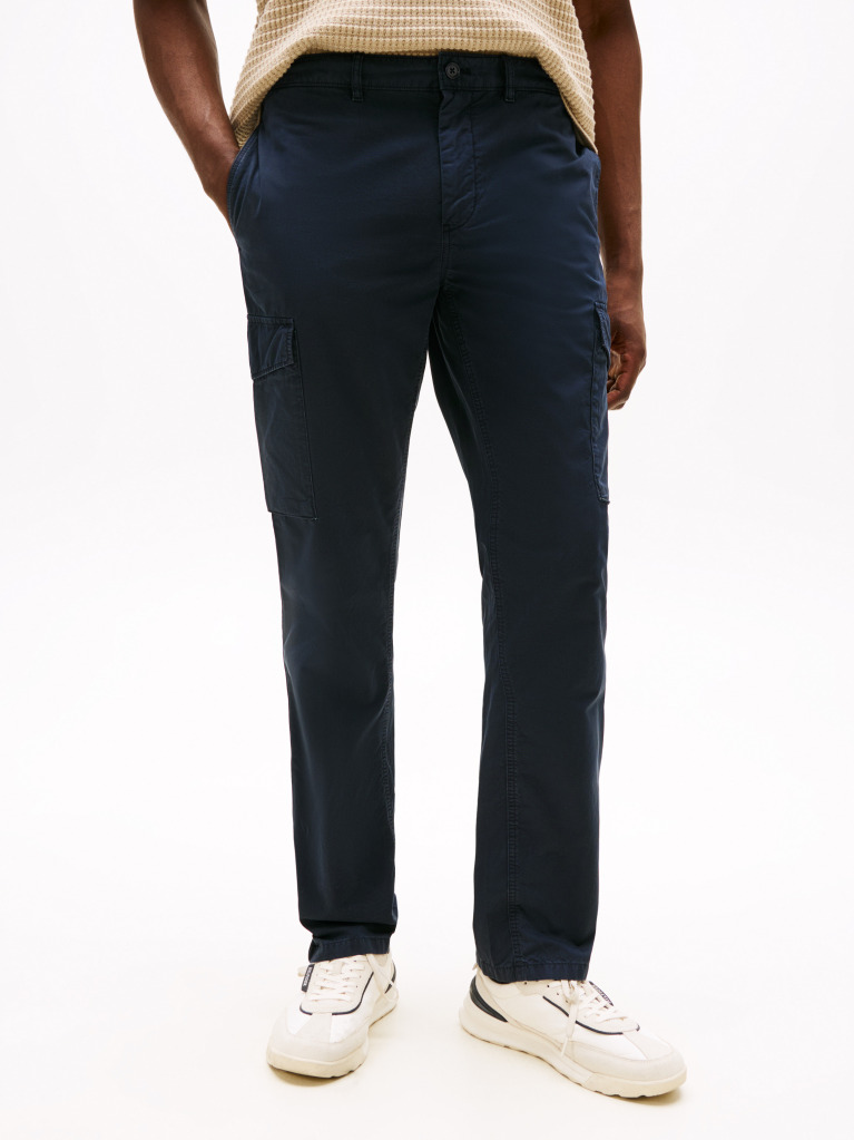 Μπλε Denton Παντελόνι Cargo Σε Ίσια Γραμμή  Άνδρες