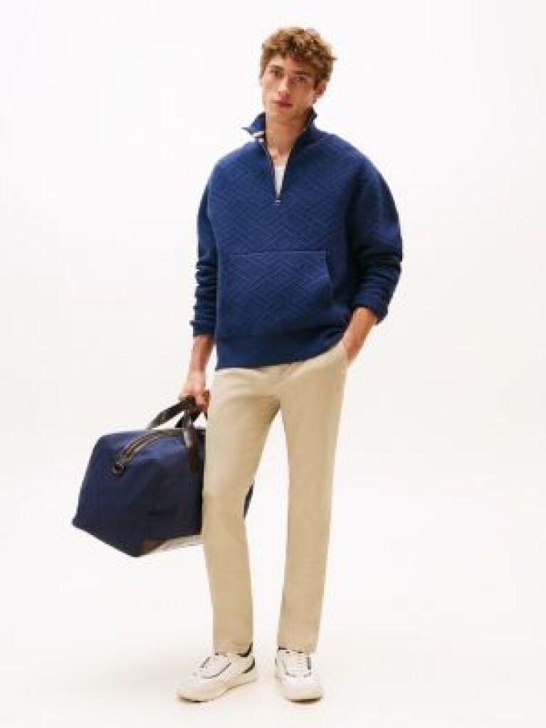 Χακί Bleecker Chino Παντελόνι Με Micro Λογότυπο Σε Slim Γραμμή  Άνδρες