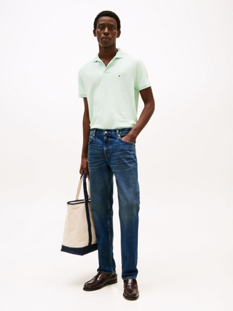 Green Regular Fit Polo Shirt  Men