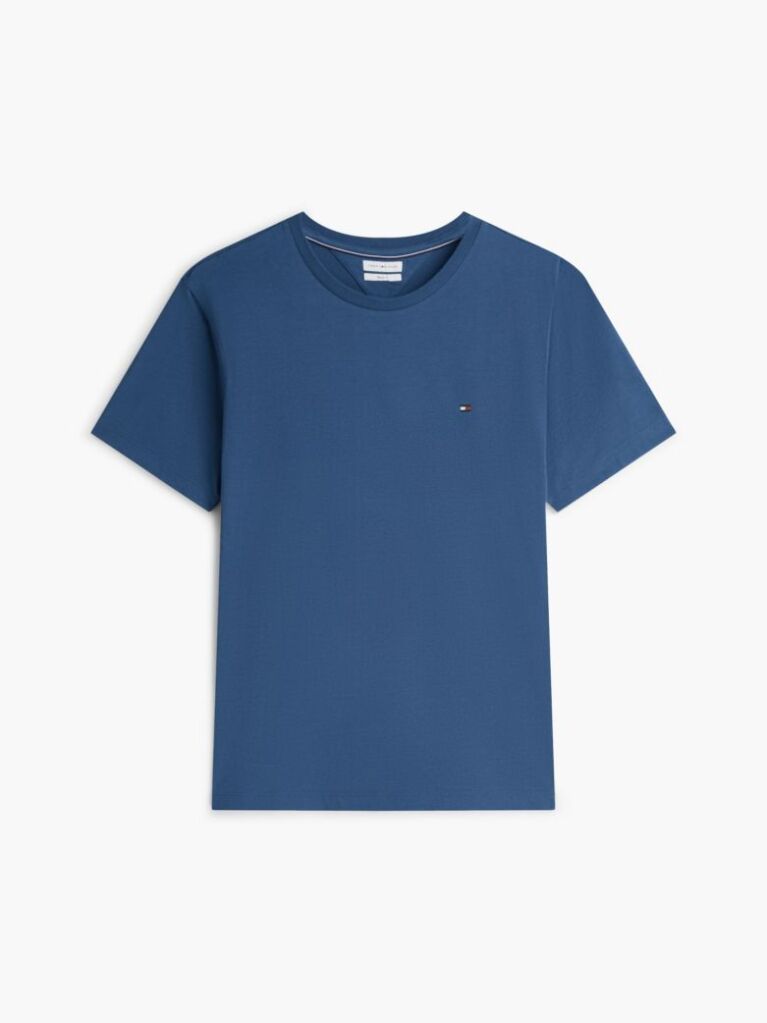 Μπλε T-Shirt Με Κεντητή Σημαία  Άνδρες