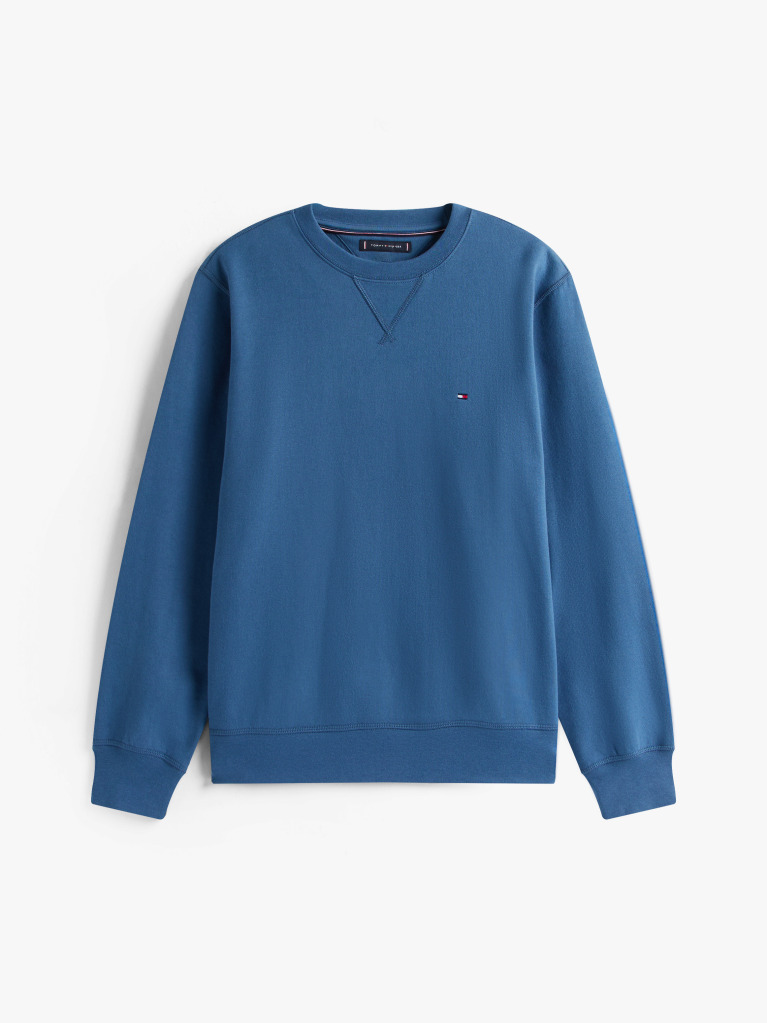 Blue Essential Fleece Sweatshirt  Men