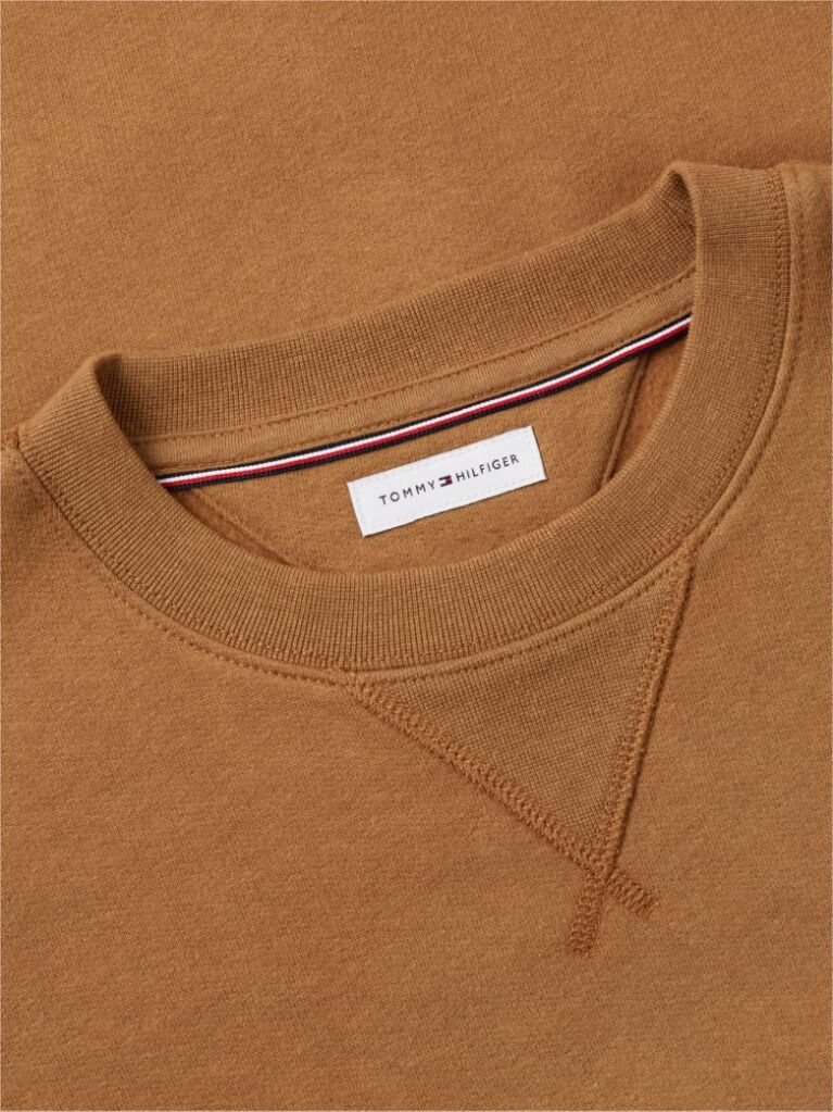 Brown Essential Fleece Sweatshirt  Men