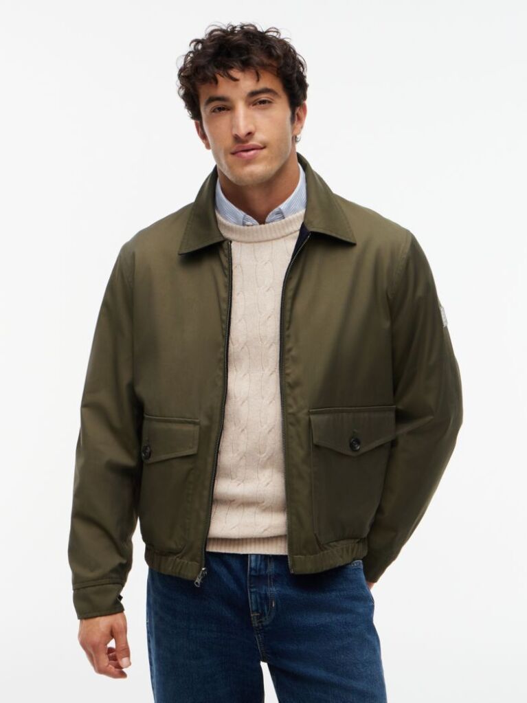 Blue Corduroy Reversible Ivy Jacket  Men