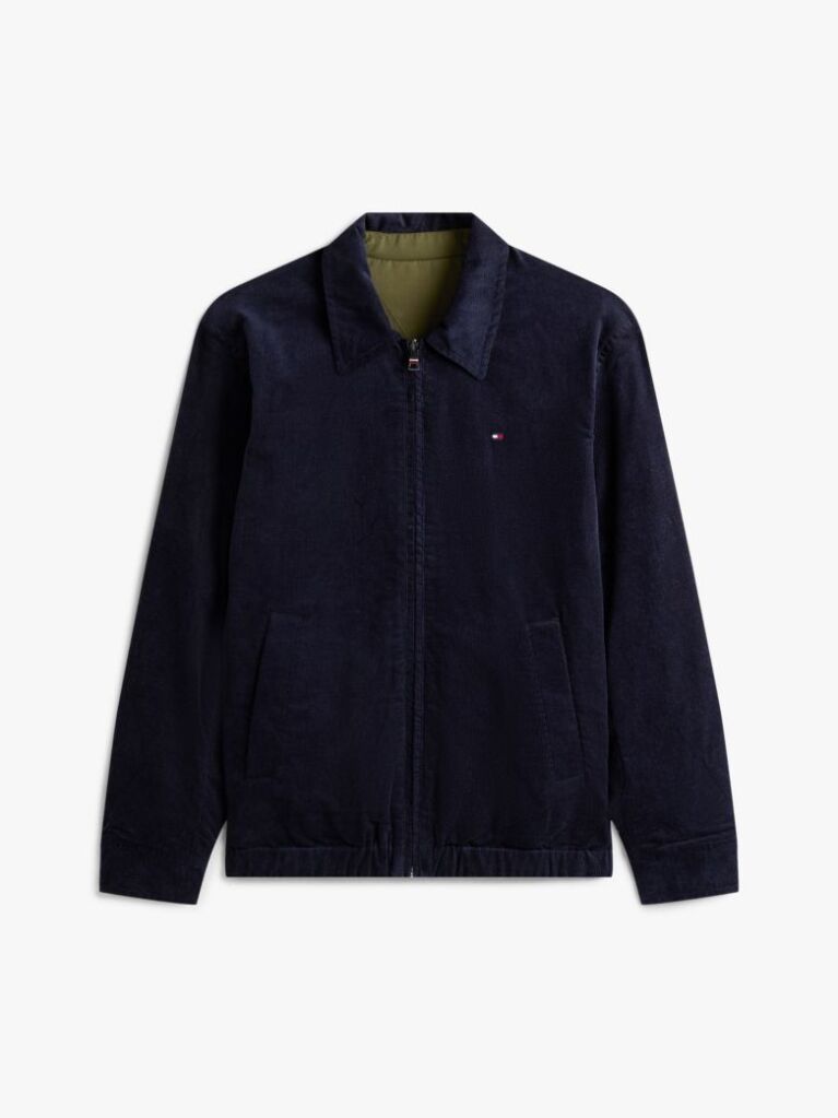 Blue Corduroy Reversible Ivy Jacket  Men