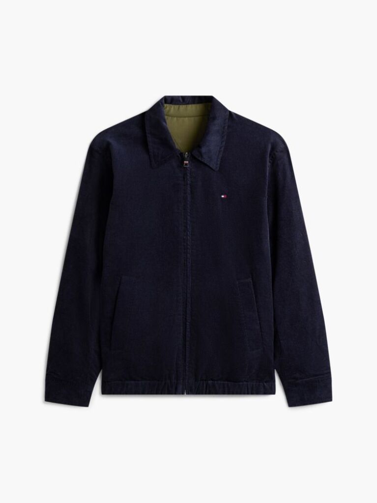 Blue Corduroy Reversible Ivy Jacket  Men