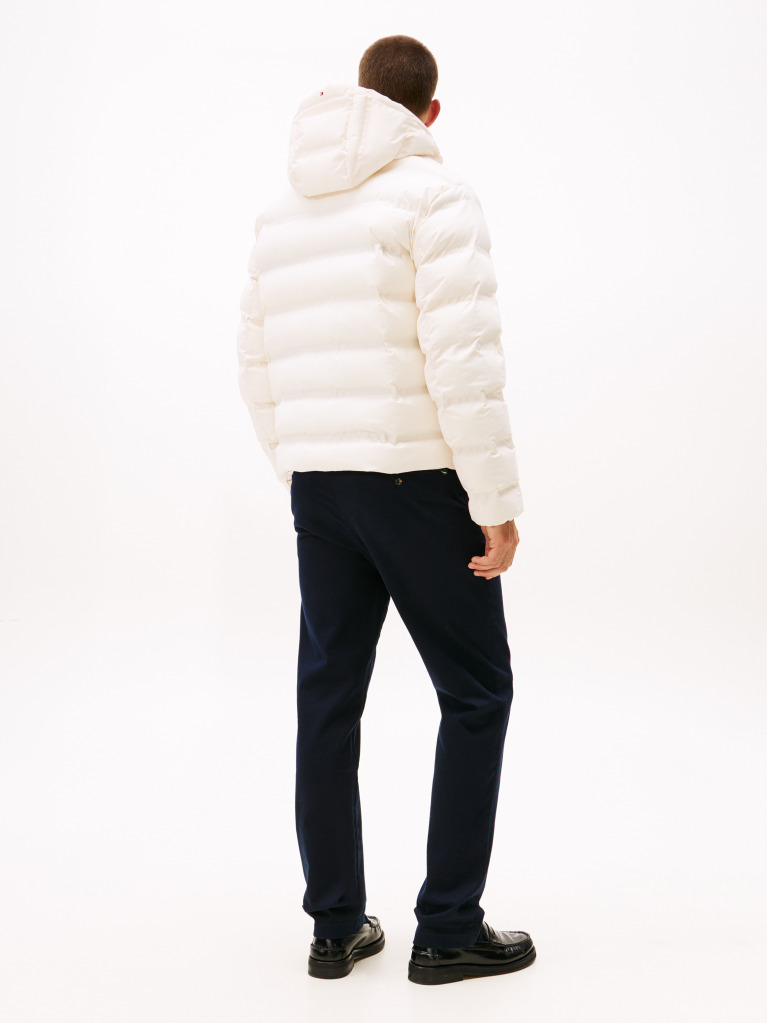 Beige Tech Thermal Insulation Water Repellent Jacket  Men
