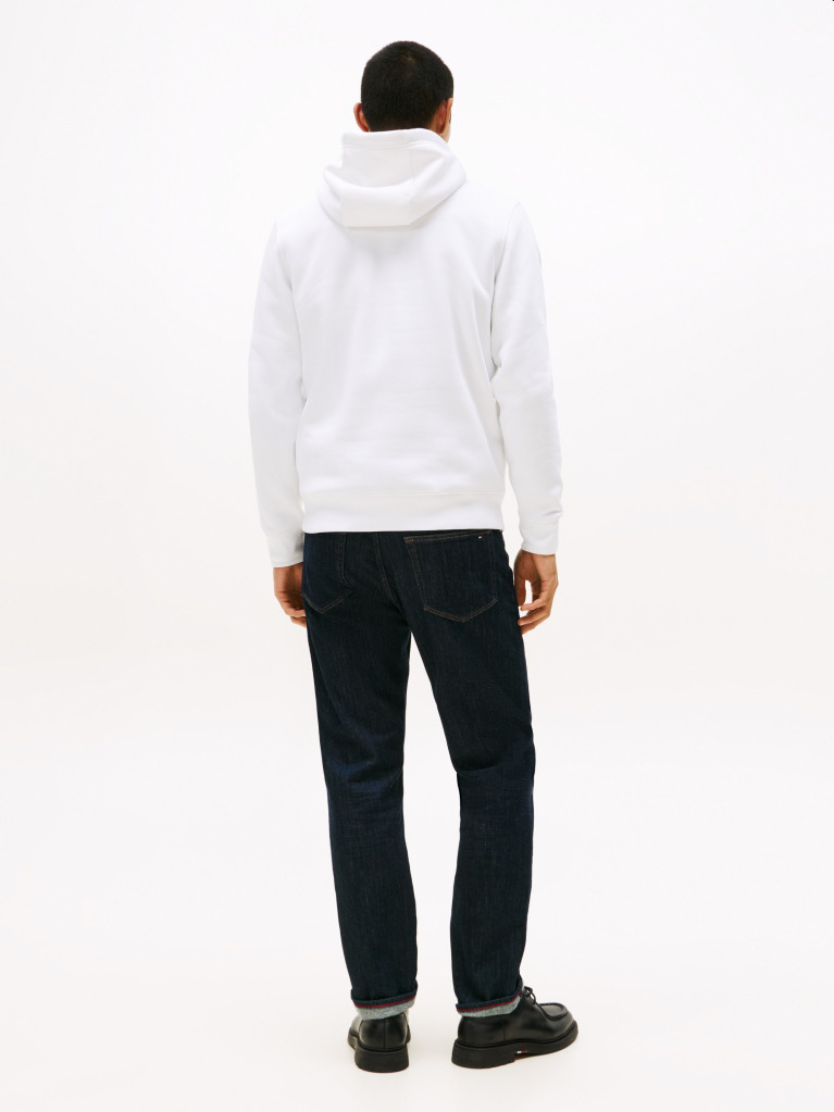 Άσπρο Hoodie Με Σχέδιο  Άνδρες