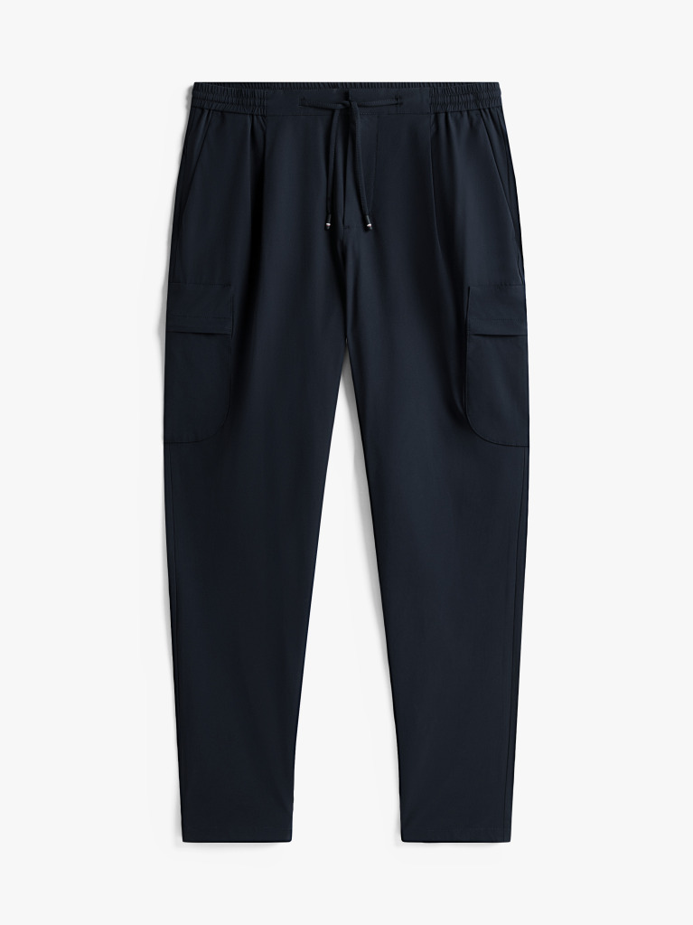 Blue Performance Harlem Packable Tapered Trousers  Men