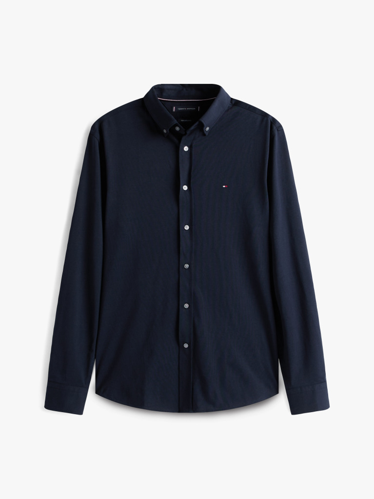 Blue Performance Slim Shirt  Men