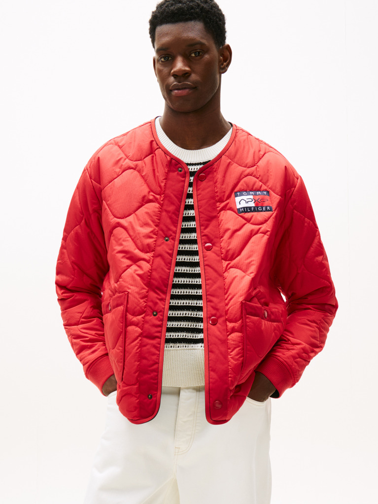 Multi The APXGP Collection Quilted Reversible Liner Jacket  Men