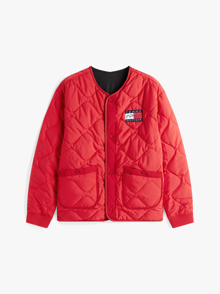 Multi The APXGP Collection Quilted Reversible Liner Jacket  Men
