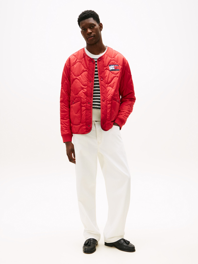 Multi The APXGP Collection Quilted Reversible Liner Jacket  Men