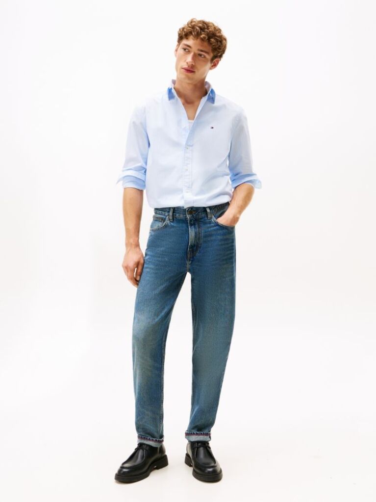 Multi TH Flex Regular Fit Poplin Shirt  Men