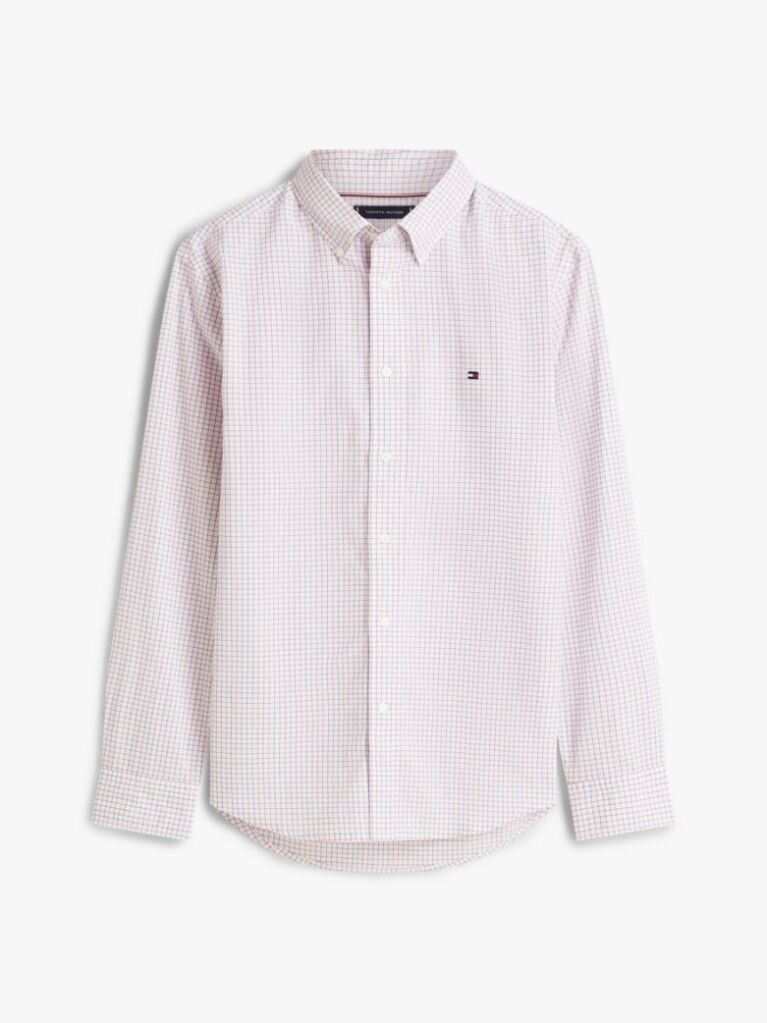 Multi TH Flex Regular Fit Tattersall Check Shirt  Men