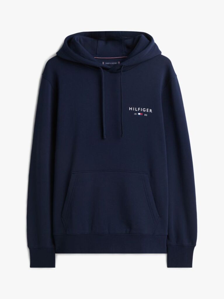 Μπλε Hoody Με Λογότυπο Tommy  Άνδρες