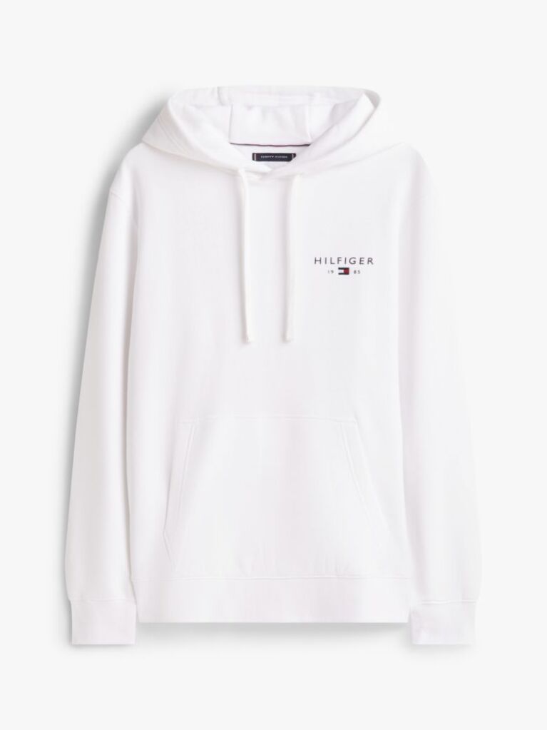 Άσπρο Hoody Με Λογότυπο Tommy  Άνδρες