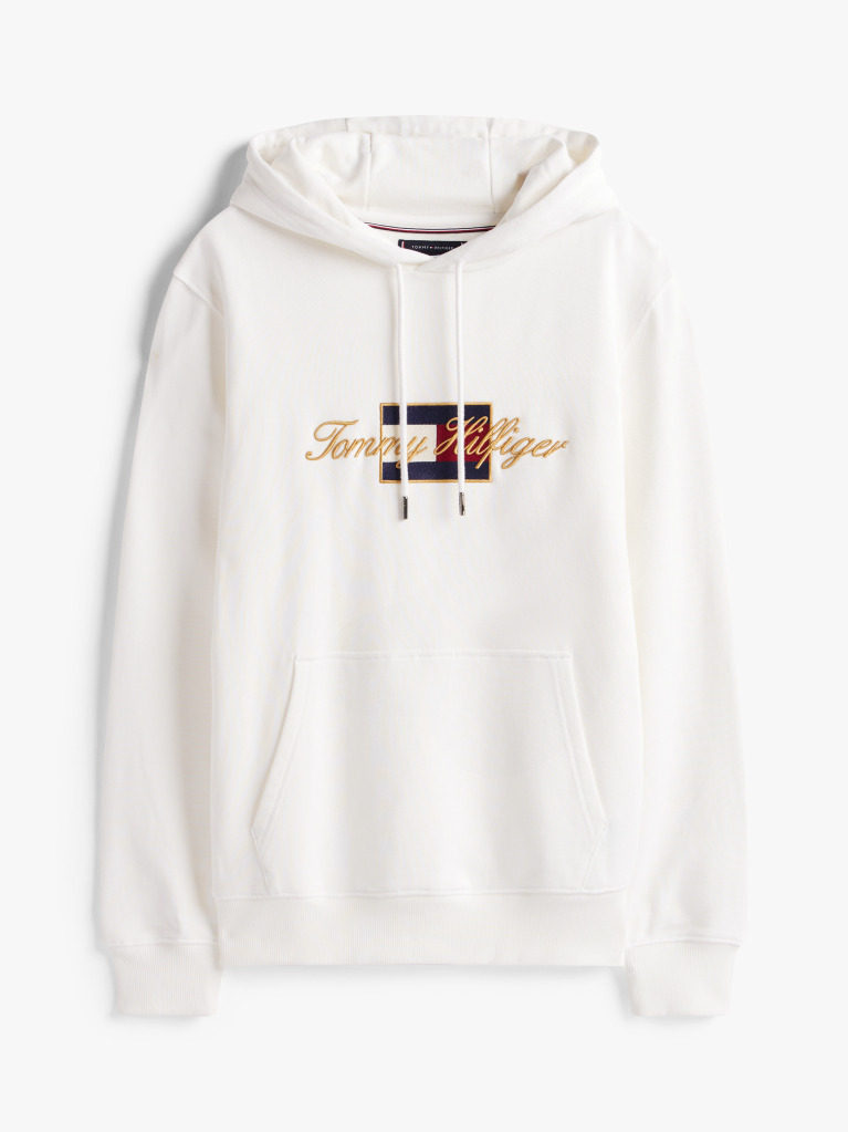Μπεζ Hoodie Με Icon Gold Λογότυπο  Άνδρες