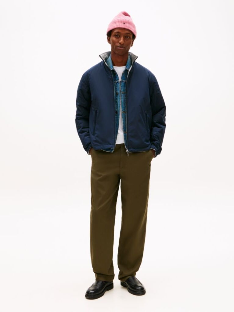 Blue Lightweight Reversible Jacket  Men